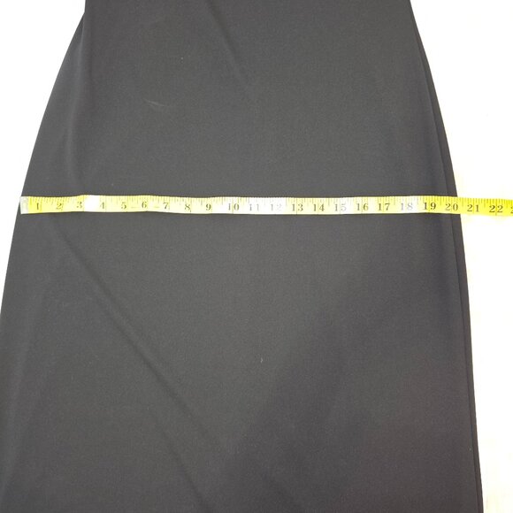 BYER TOO! sz M Vintage Y2K 90s Maxi Formal Dress Gown Gothic Romantic Velvet Top - Picture 11 of 11